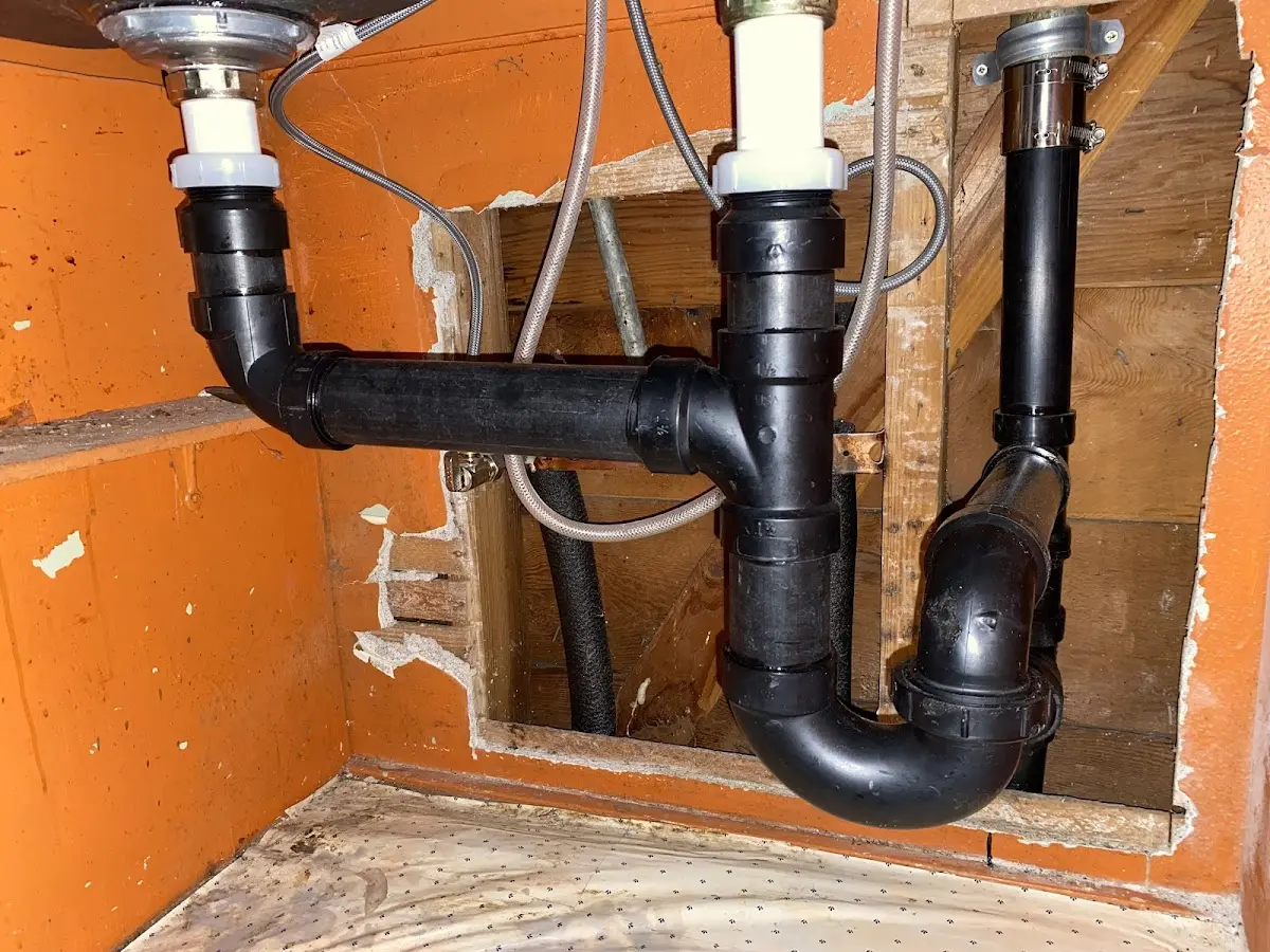 Professional Pipe Bursting equipment and tools on the job in Hubbardston